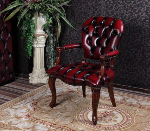 QUEEN ANNE CHAIR CHESTERFIELD - Classic Chesterfield