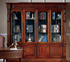 PRESIDENTIAL BOOKCASE - Classic Chesterfield