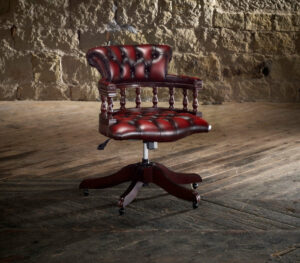 ADMIRALS OFFICE CHAIR - Classic Chesterfield